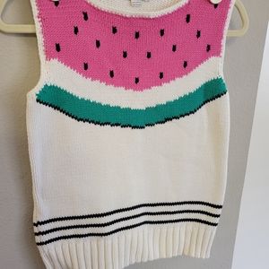 Watermelon Spring Sweater